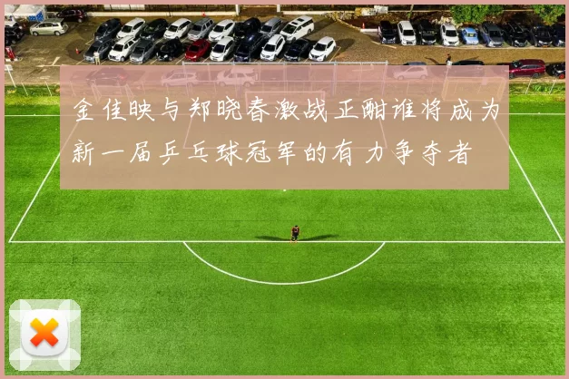 金佳映与郑晓春激战正酣谁将成为新一届乒乓球冠军的有力争夺者